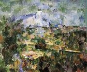Paul Cezanne, La Montagne Sainte-Victoire vue des Lauves